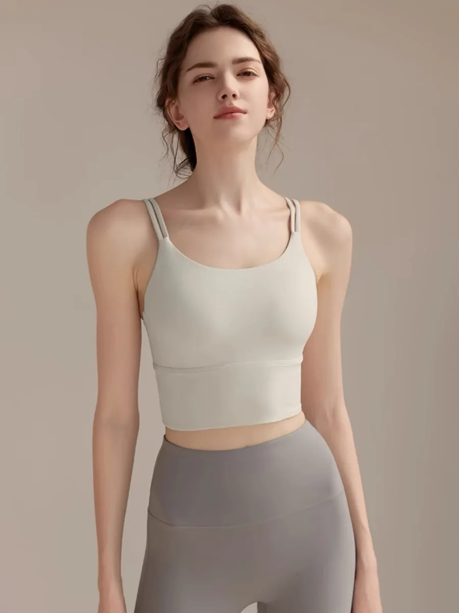 Women's Yoga Vest Fitness Runn - Sports Bra Racerback recension och pris