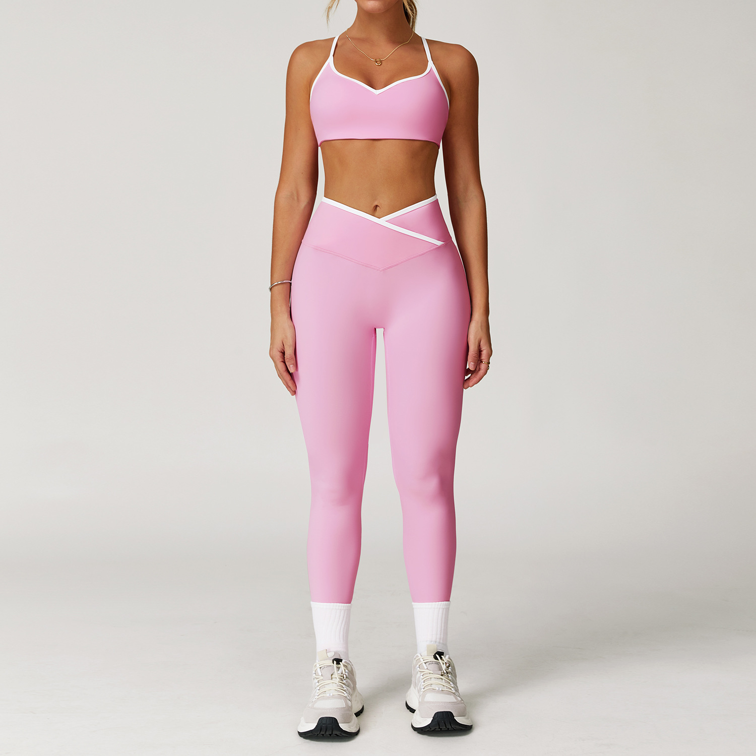 Gym Underwear Women's Sport Br - Plunge Bra Push Up recension och pris