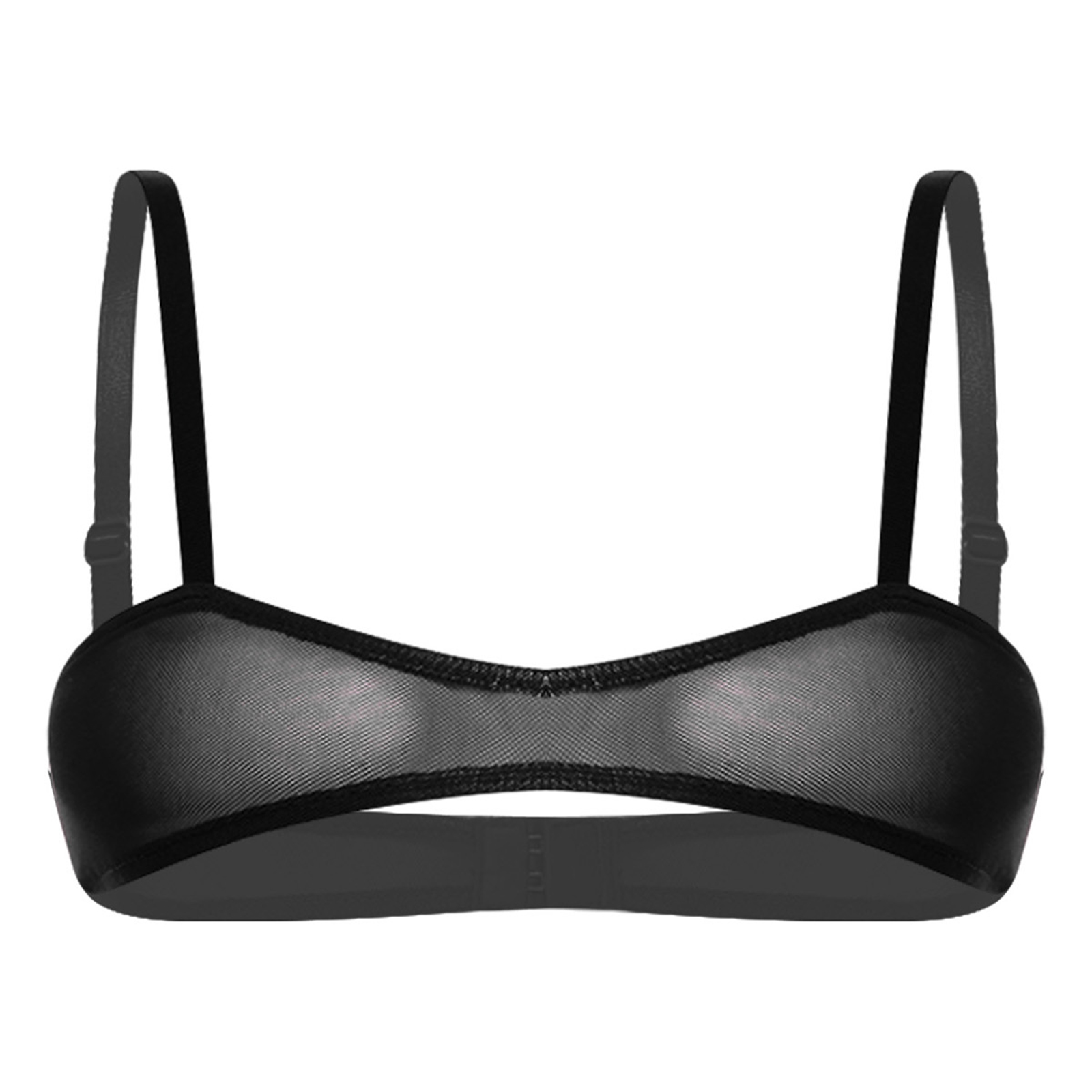 Womens See Through Sheer Mesh  - Sheer Mesh Bra recension och pris