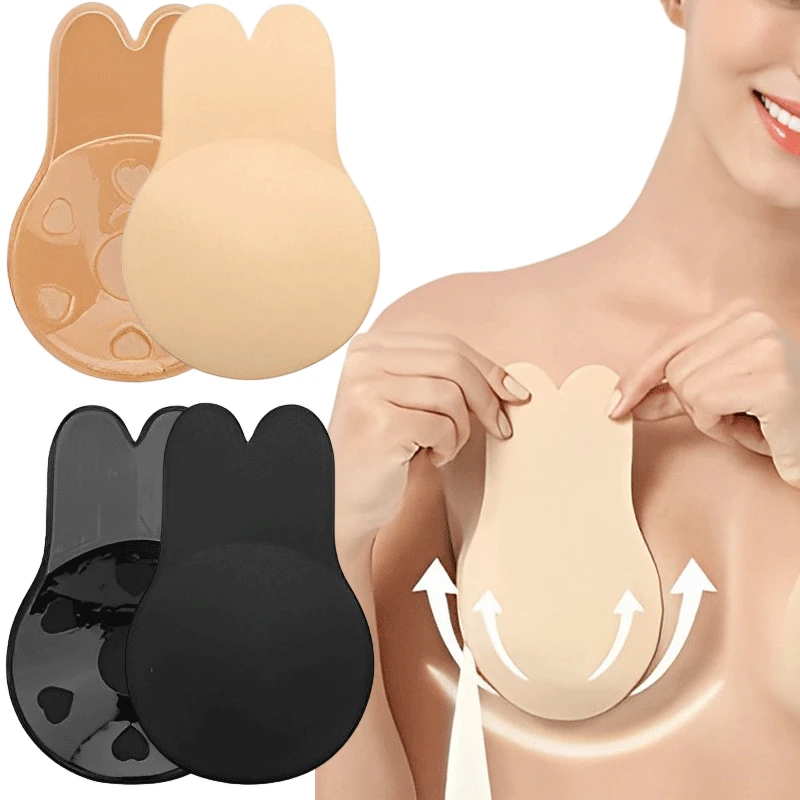 Women Push Up Bras Self Adhesi - Strapless Bra Adhesive recension och pris