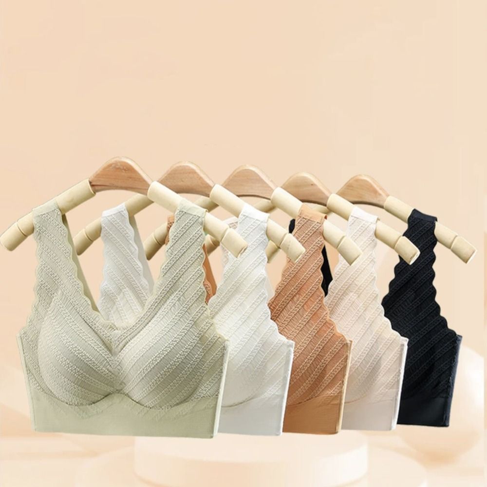 Seamless Bubble Lace Bra Widen - Sheer Bra Lace recension och pris