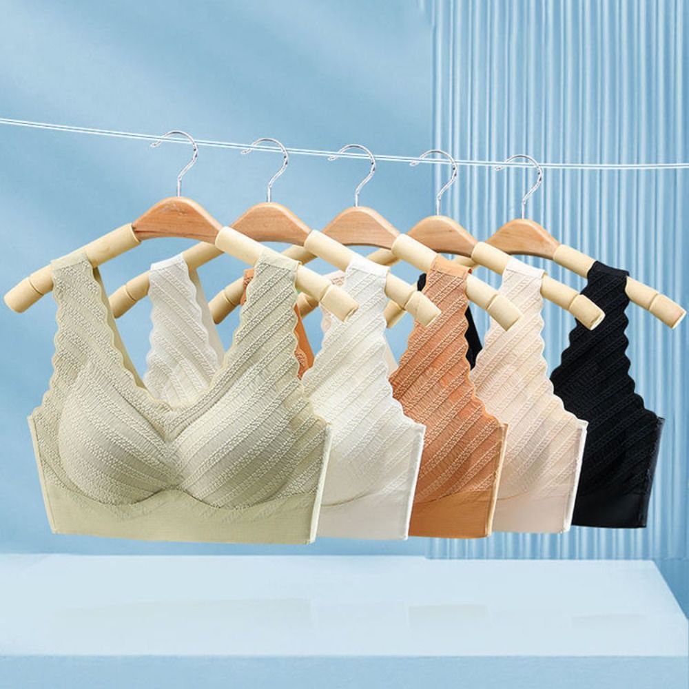 Seamless Bubble Lace Bra Widen - Sheer Bra Lace recension och pris