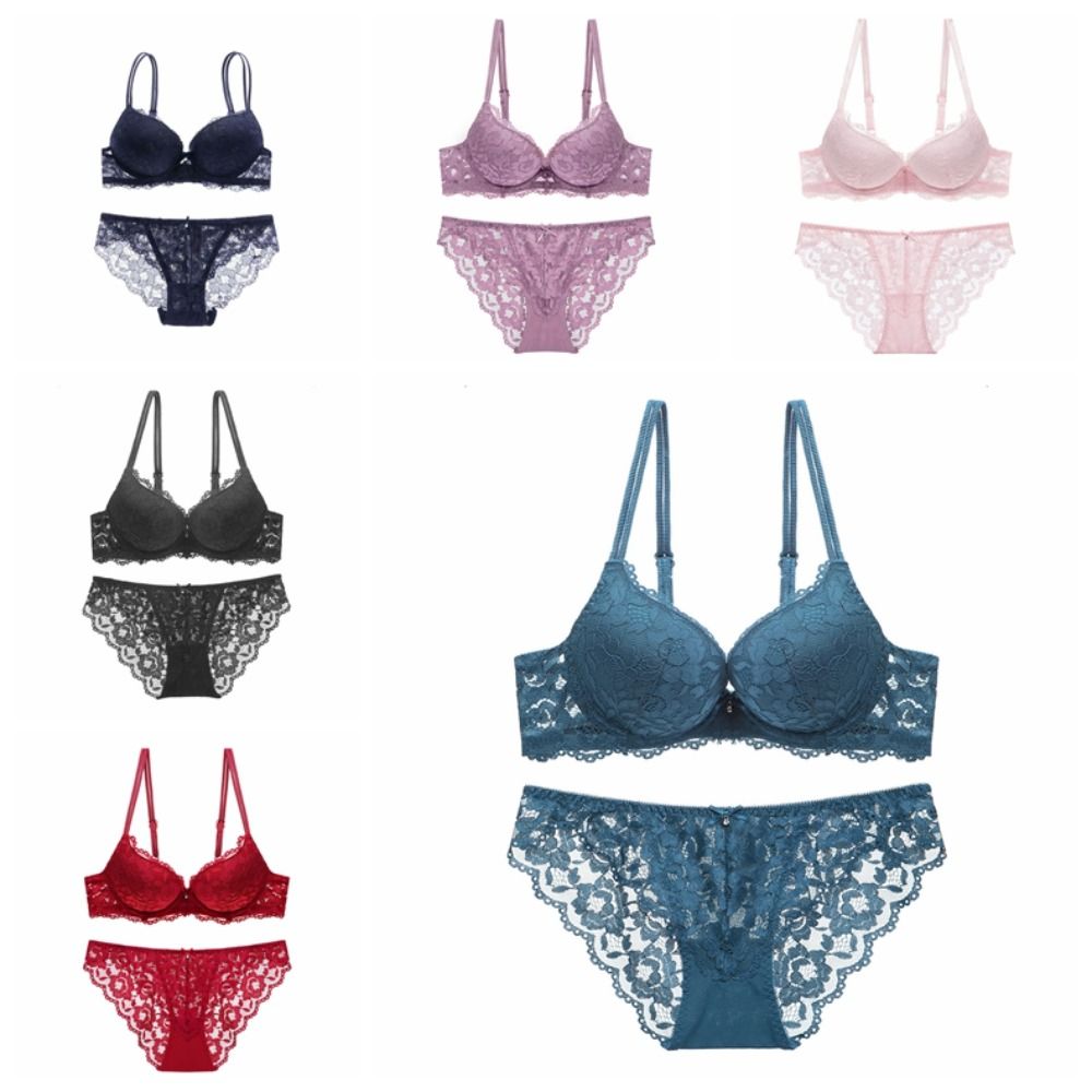 Sweet Mesh Lace Flower Bra Low - Sheer Mesh Bra recension och pris