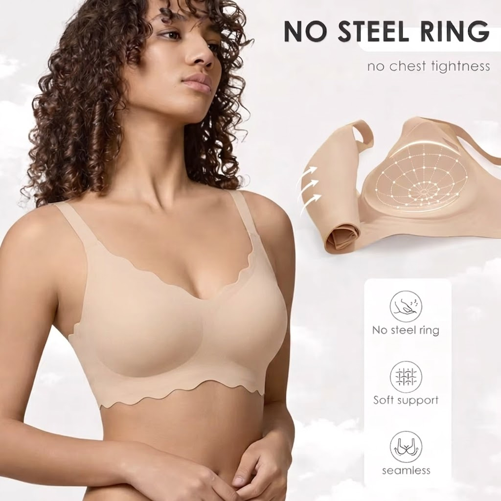 Seamless Wireless Supportive B - T Shirt Bra Seamless recension och pris