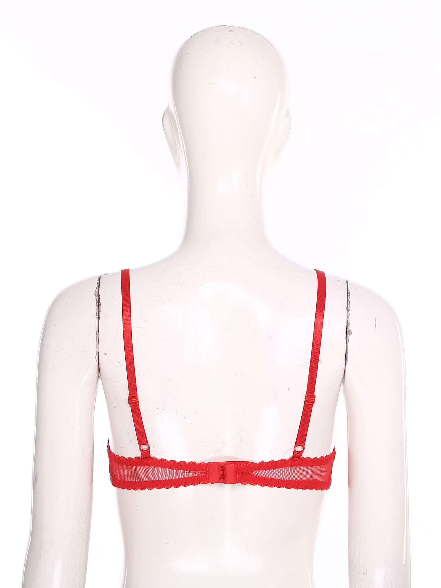 Women's Lingerie Bra Top Sheer - Sheer Mesh Bra recension och pris