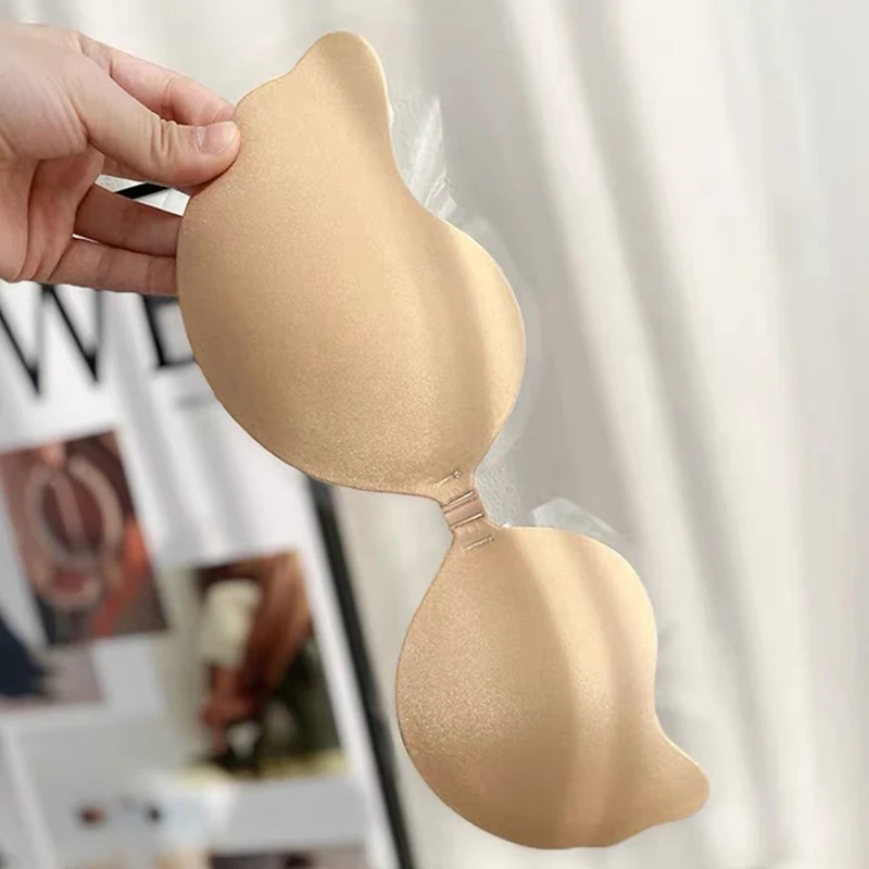 Reusable Adhesive Nipple Cover - Plunge Bra Push Up recension och pris
